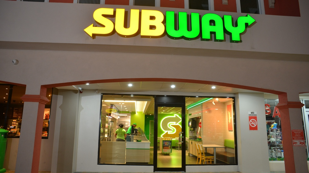 Subway's new look has debuted at the Munroe Road outlet at Sun Plaza