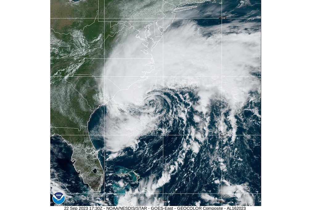 Tropical Storm Ophelia Forms Loop St Lucia