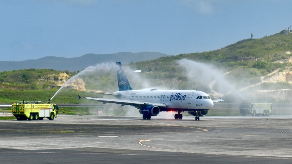 JetBlue Starts Non Stop Service Between Newark To Antigua And Barbuda