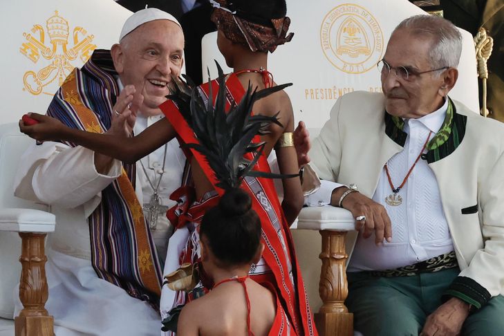 Au Timor oriental, le pape s'offre un bain de foule avec 600.000 fidèles