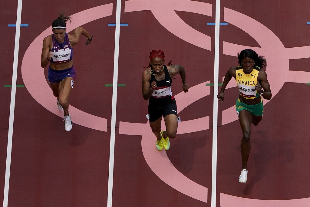 米歇尔-李·阿惠(Michelle-Lee Ahye)本赛季最好成绩11秒，但这不足以让她进入2020年东京奥运会女子100米决赛。