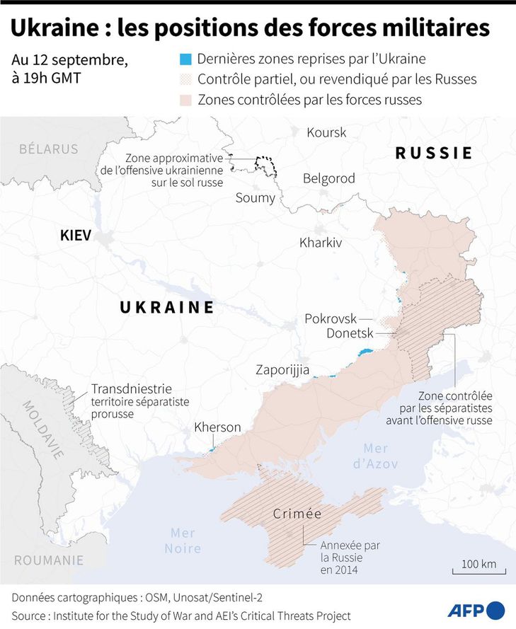 La tension monte entre Moscou et les Occidentaux sur l'utilisation par Kiev de missiles à longue portée