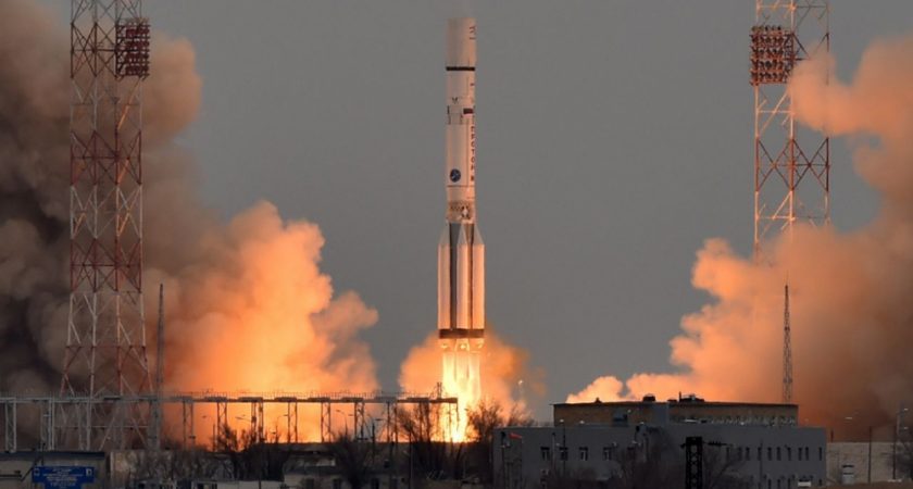 According to the Russian agency Ria, Russia carried out 19 satellite launches in 2017. Photo: AFP 