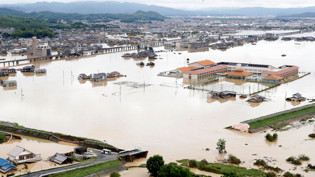 Death toll climbs to 76 as heavy rains hammer southern Japan