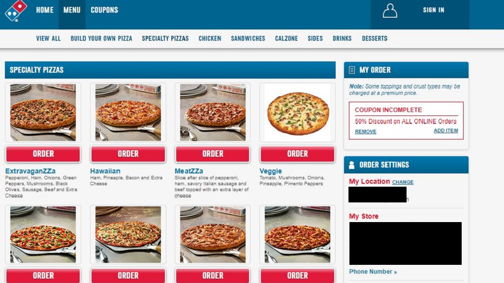 Domino S Pizza Goes Digital With Online Ordering Mobile App