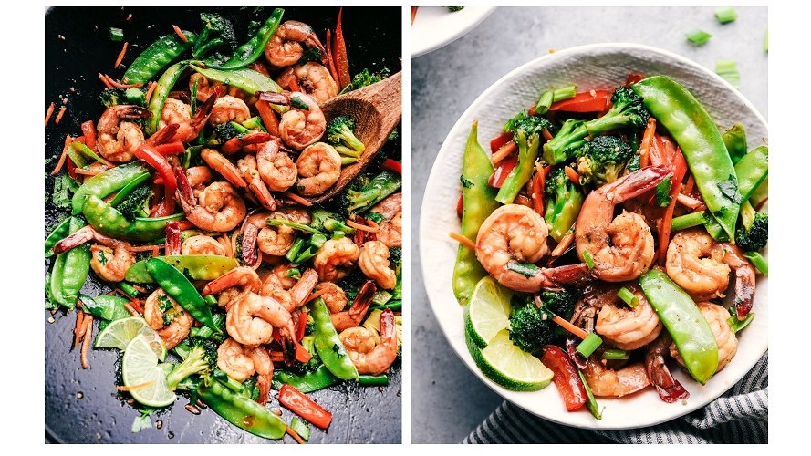 Loop Sunday Lunch Garlic Shrimp Stir Fry Loop Trinidad Tobago