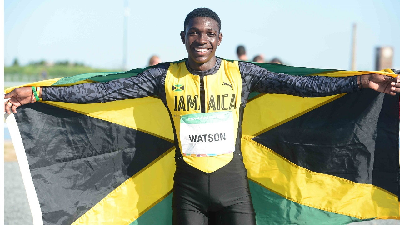 Watson Wins 200m Silver As Jamaica End Youth Olympics With Two Medals Loop Jamaica