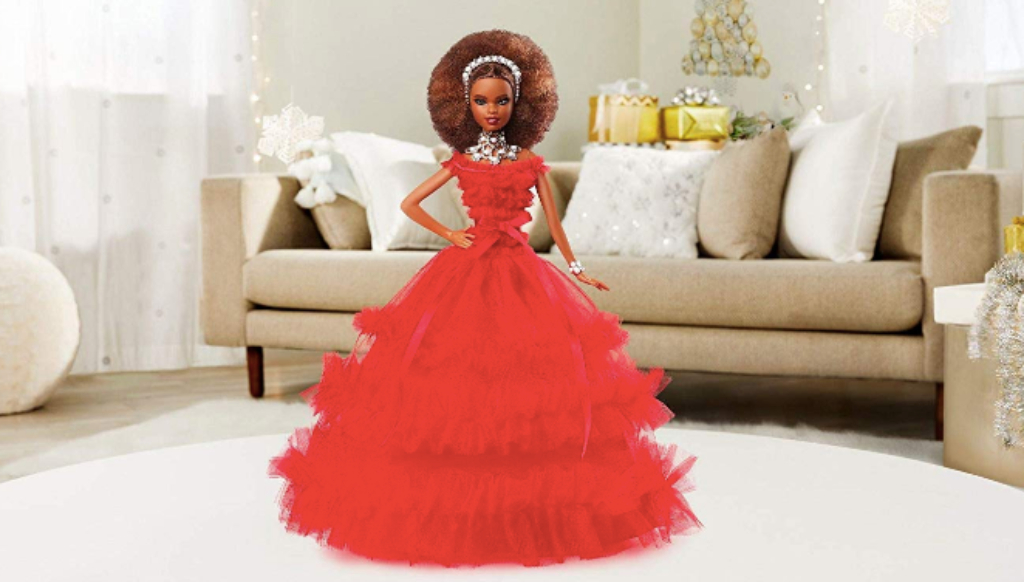 black barbie holiday collection