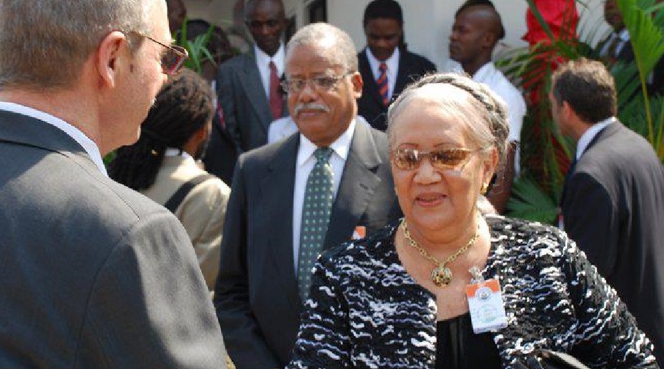 Ha ti Mort de Marie Michelle Rey ex Ministre des Affaires