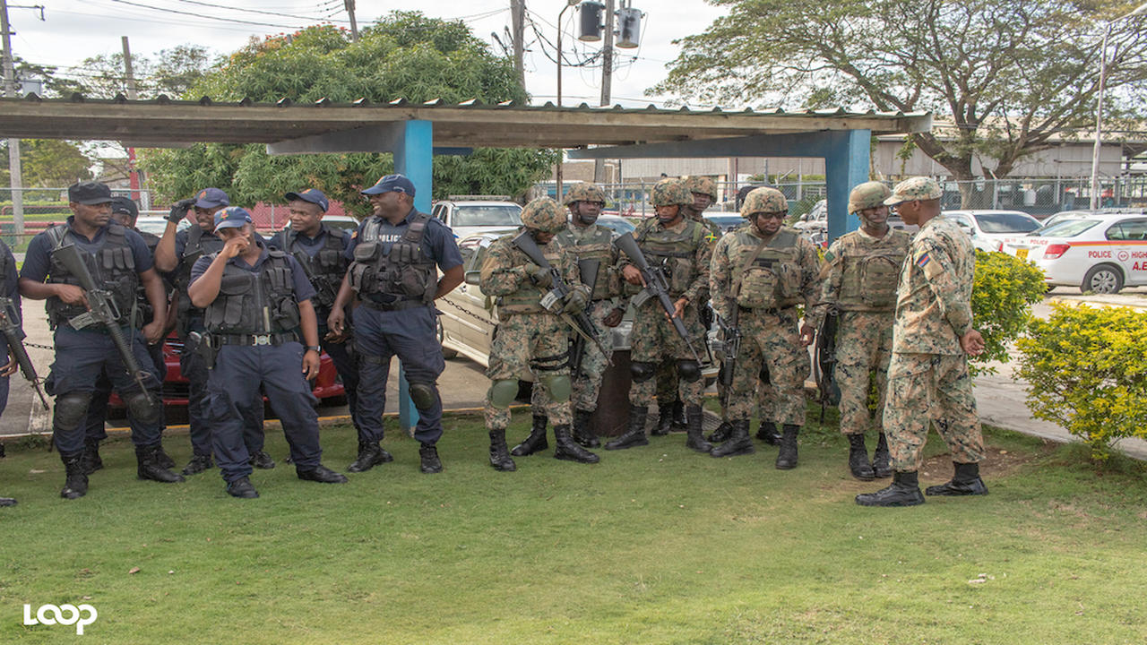 File photo of police-mlitary operational mobilisation.