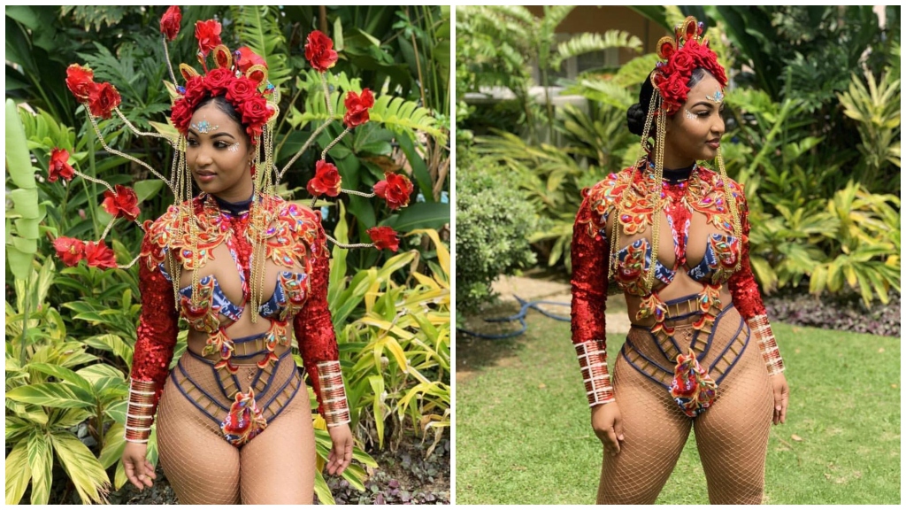 Campari Ambassador Shenseea Wears Costume By Barbadian