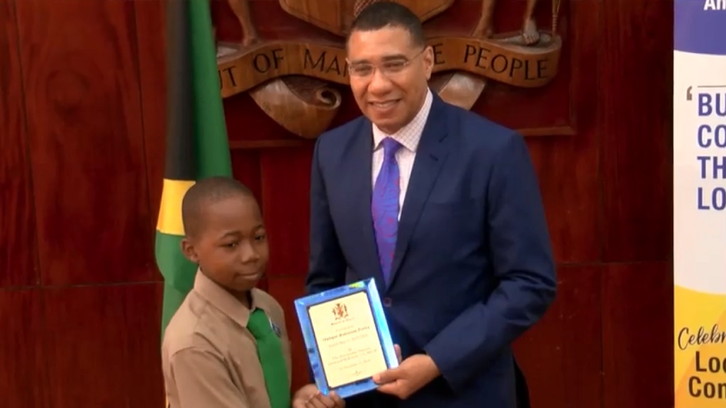 jamaica prime minister award