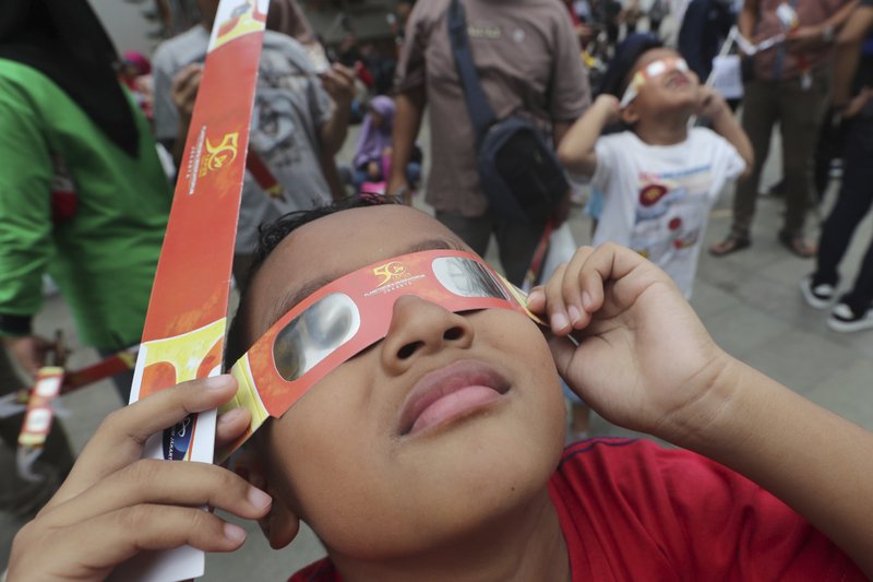 Watch Asia Marvels At Ring Of Fire Solar Eclipse Loop Trinidad Tobago