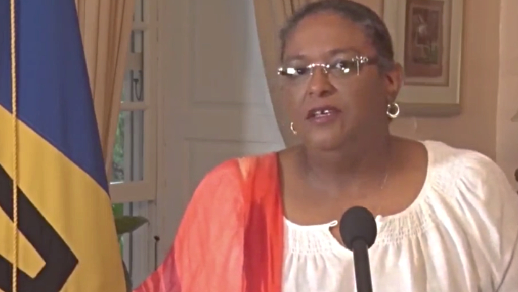 Barbados Prime Minister Mia Mottley 