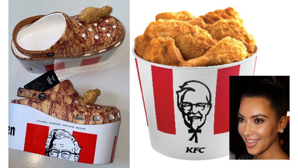 Kim Kardashian reveals KFC Crocs and 