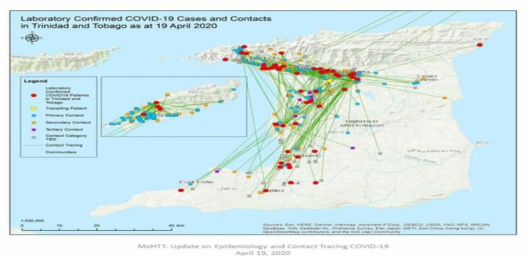 Moh 715 People Identified Through Contact Tracing Loop Trinidad Tobago