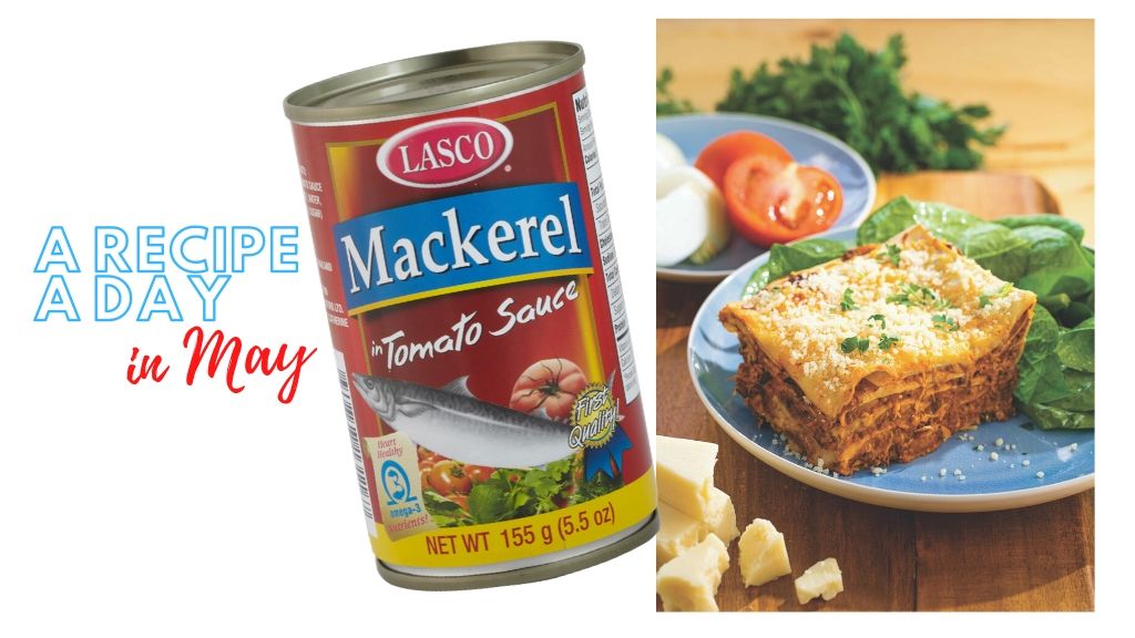 A Recipe A Day In May Lasco Jack Mackerel Lasagna Loop News