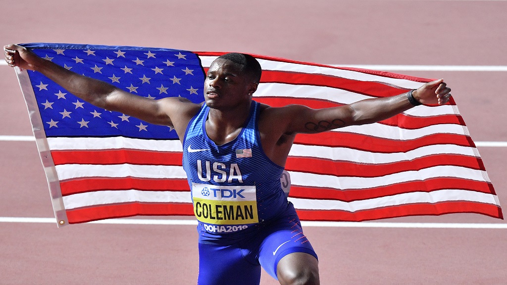 American sprinter Coleman suspended for missing doping tests