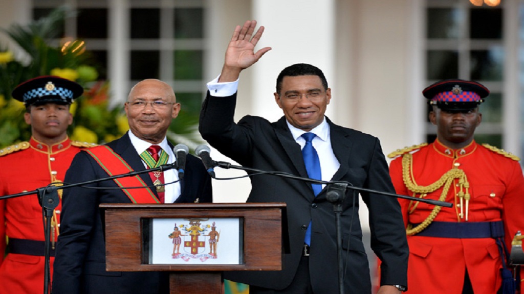 jamaica prime minister house 2012
