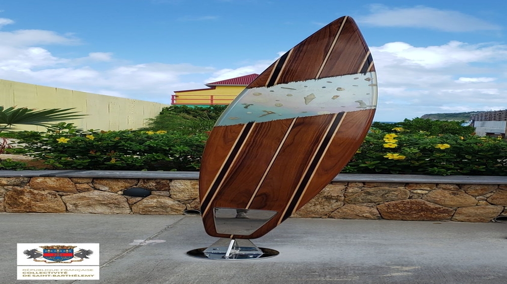 surfboard sculpture