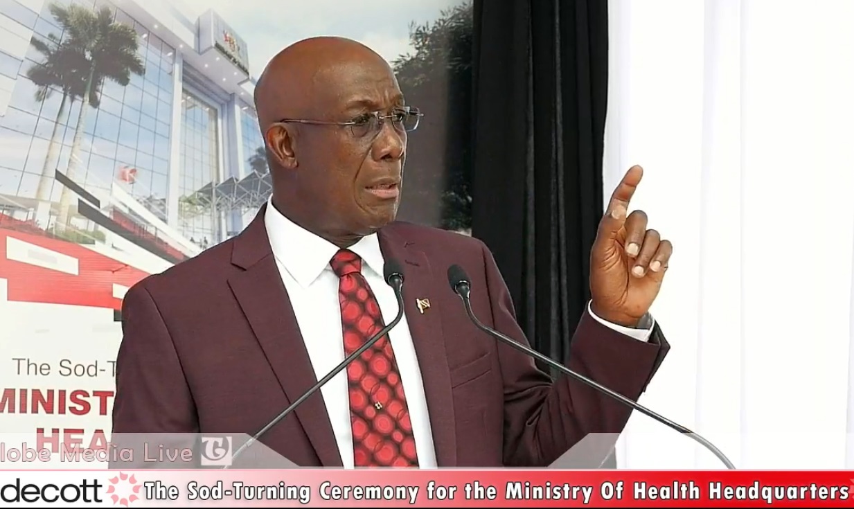 Prime minister Dr Keith Rowley