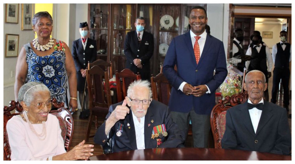 sir tom happy to be in barbados loop news