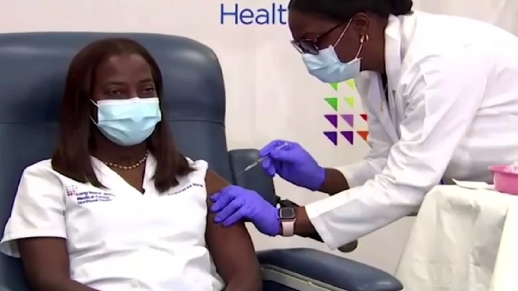 Black New York Nurse Among First to Receive COVID-19 Vaccine