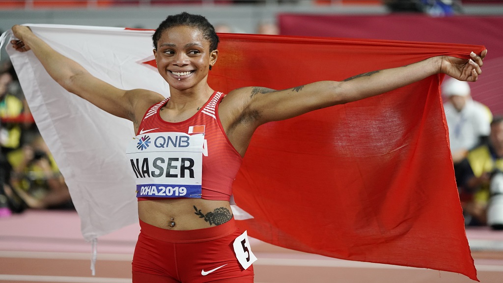 World champion sprinter Naser gets 2-year doping ban