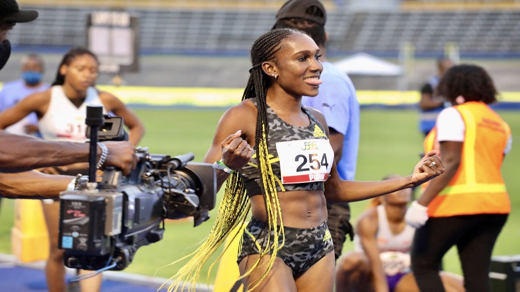 Goule Retains 800m Title At Jamaican Olympic Trials Loop Jamaica