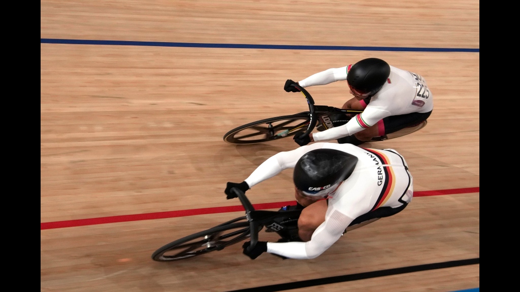 Olympic cycling keirin