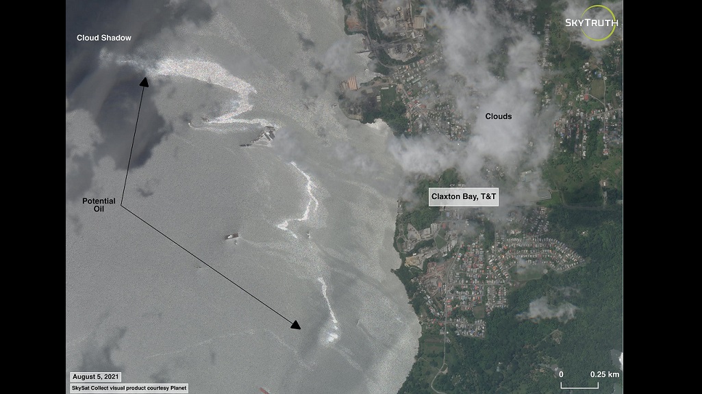 Claxton Bay Trinidad Map Ffos Slams Alleged Oil Spill Cover-Up | Loop Trinidad & Tobago