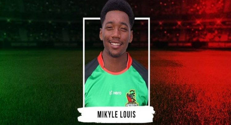 Mikyle Louis of St Kitts and Nevis Patriots is Out Of CPL 2021: Caribbean Premier League