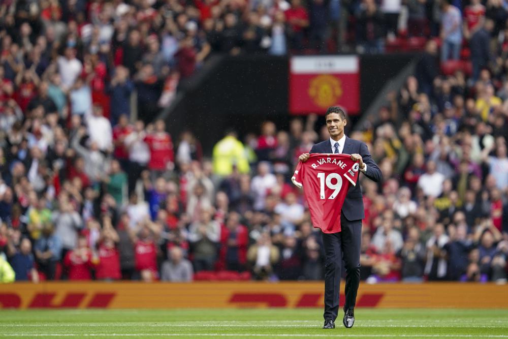 Varane presented to Man Utd fans after joining from Madrid | Loop Trinidad  & Tobago