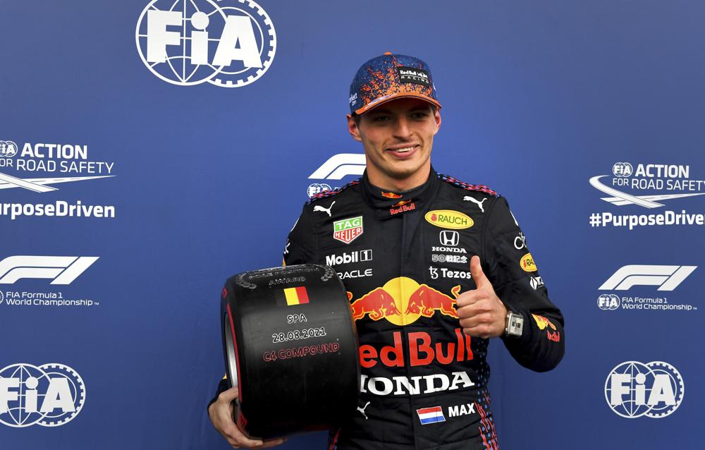 Max Verstappen tops rain-hit final practice for Spanish Grand Prix