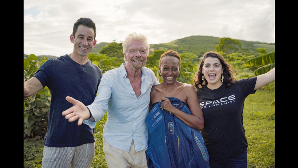 Antiguan mom wins trip to space on Virgin Galactic