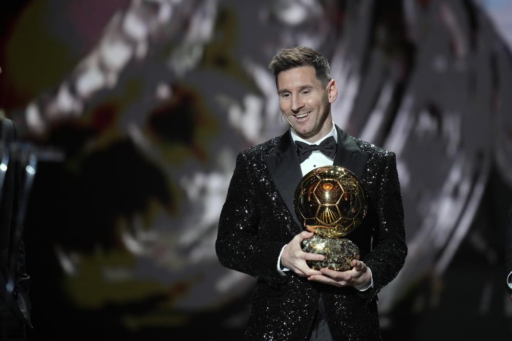 Messi wins record-extending 8th Ballon d'Or as Spain's Bonmati takes  women's trophy