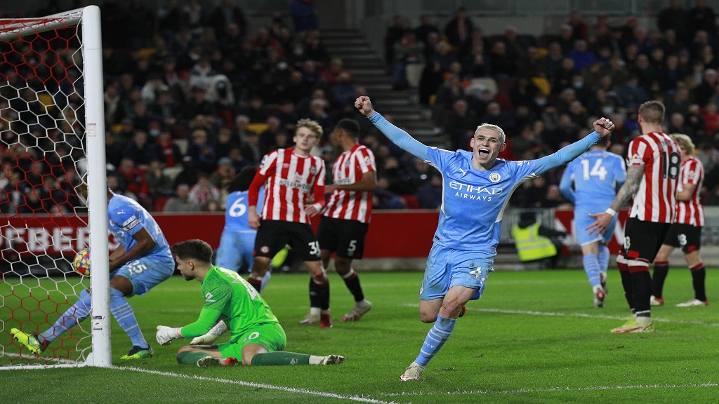 Foden earns City 1-0 win at Brentford, 8-point lead in Premier League |  Loop Caribbean News