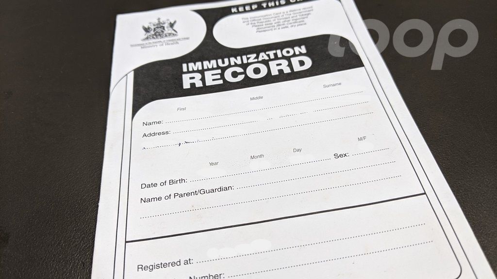 emt allegedly held with blank vaccination cards loop trinidad tobago