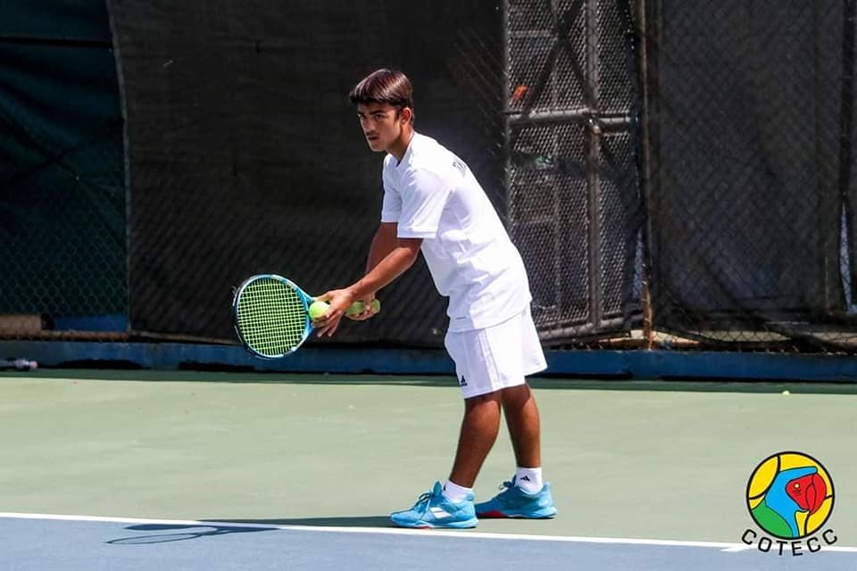 Trinidad and Tobago's Junior Tennis team are in action from Sunday in the ITF World Junior Tennis Championships in El Salvador. (Photo credit - COTECC)