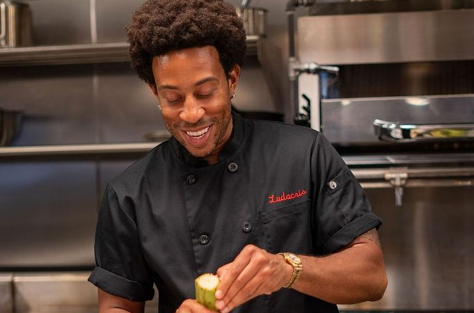 Ludacris prepares food.  Photo: Instagram Food Network