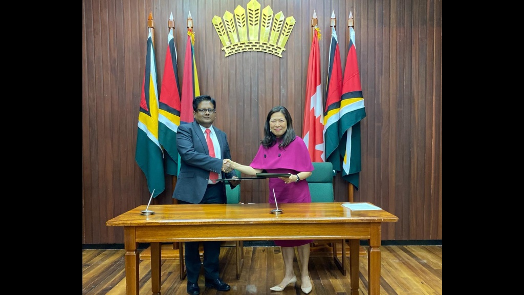 Guyana And Canada Sign Mou To Facilitate Trade Loop Caribbean News