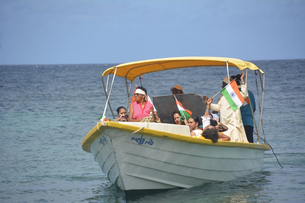 File photo from 2019 of Indian Arrival Day re-enactment in St Vincent and the Grenadines. ( Photo credit: SVGIHF/Facebook)
