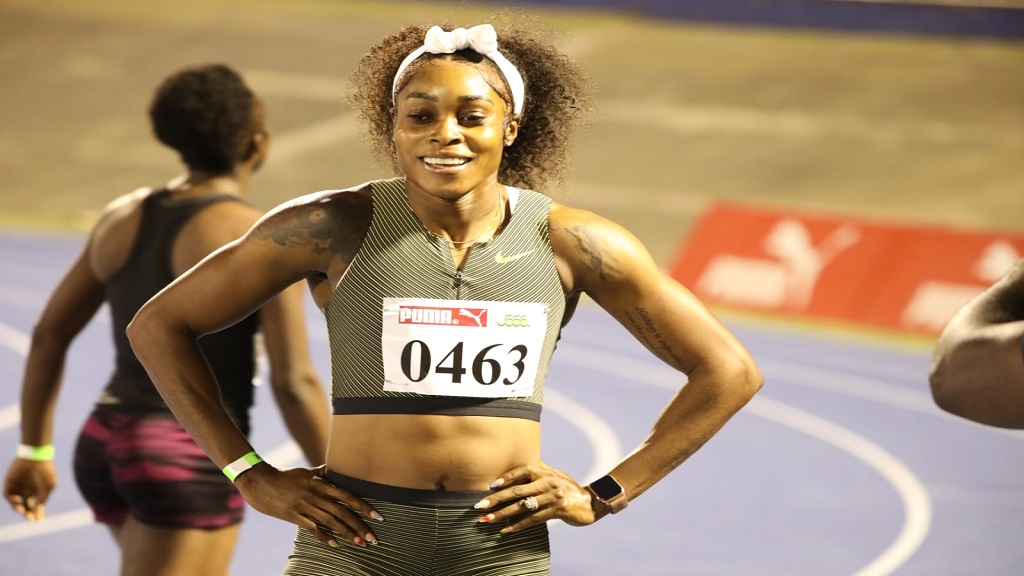 Elaine Thompson-Herah, the Olympic 100m and 200m champion.