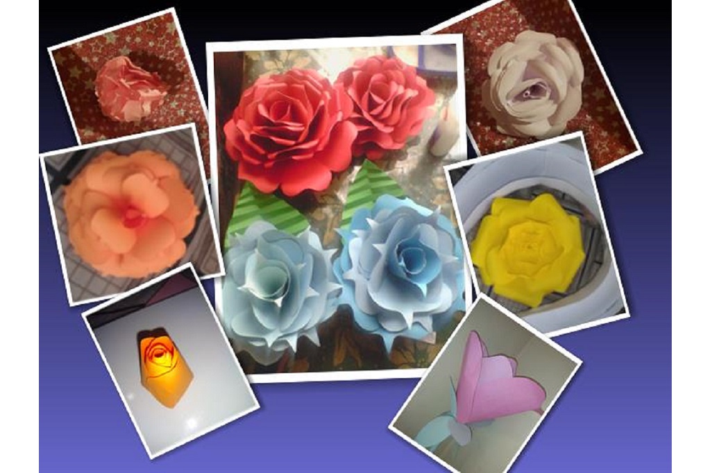 Paper flowers by Cleo's Gift Production