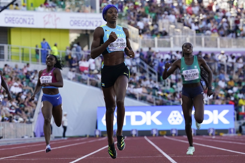 Aisha NAIBE-WEY Women's 400m Hurdles Heat 4, 2014 Sainsbury's