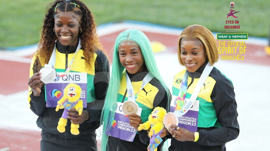 Jamaica Ends 2022 World Championships 3rd on the Medal Table with 10 Medals  - Nationwide 90FM