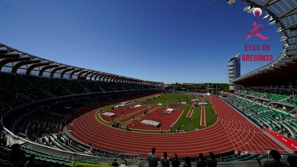 Jamaica's athletes kicked off their action at the World Championships at Hayward Field in Eugene, Oregon, USA on Friday with the mixed 4x400m relay team booking a spot in the final scheduled for later this evening. (Photo: AP)