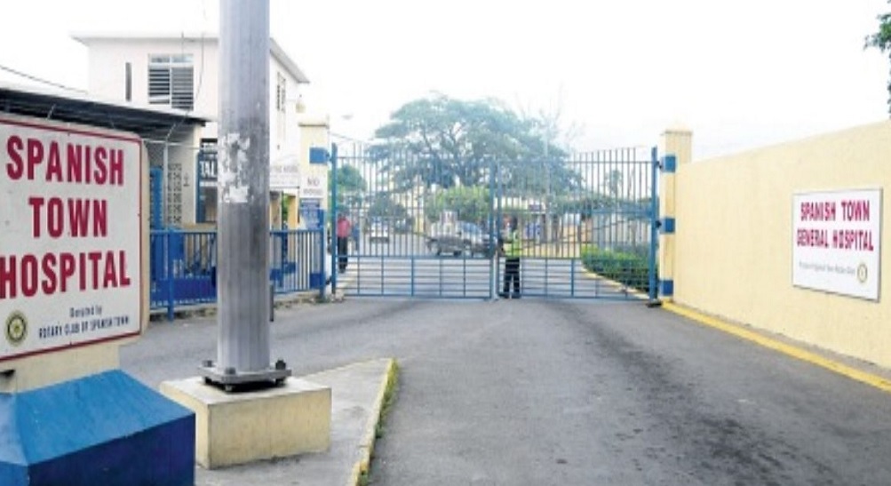 A file photo of Spanish Town Hospital in St Catherine. On Saturday, heavy rains associated with a tropical wave flooded Burke Road, with the waters spilling over into the Accident and Emergency Department of the hospital.