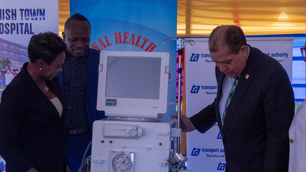 Spanish Town Hospital gets three new dialysis machines Loop Jamaica