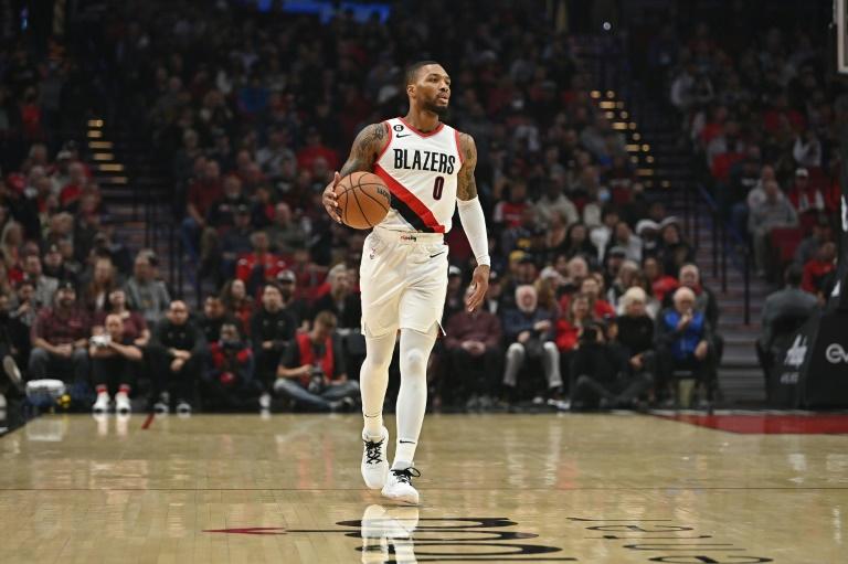 NBA Blazers 0 Damian Lillard Yellow Western Conference 2021 All